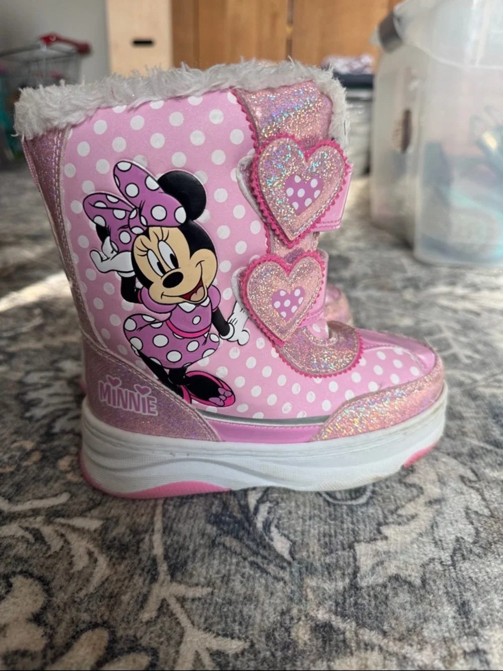 Minnie Mouse Toddler Snow Boots